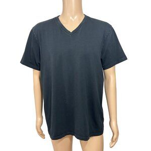 Banana Republic Men’s T-Shirt XL Black Short Sleeve V-Neck Pima Cotton Casual
